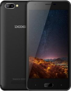 Купить DOOGEE X20, 5' HD IPS экран, DUAL SIM, 4 ядерный процессор, оперативная память 2GB, ROM 16Gb, Android 7.0