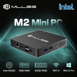 купить Мини компьютер MLLSE M2 Intel Celeron N3350, 6 Гб оперативної пам'яті та 64 Гб вбудованої,  Windows 10