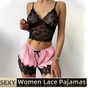 Купить Сексуальна жіноча мереживна піжама