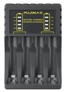 Купить Зарядное устройство Pujimax N4008 для аккумуляторов АА/ААА 4 слота