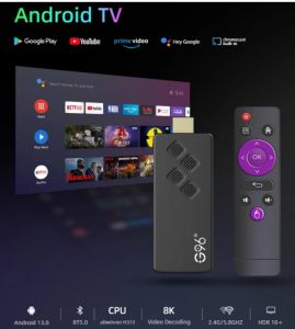 Медиаплеер (ТВ-приставка, смарт приставка) G96 TV Stick 8K Android13 Streaming Media 2GB 16GB Multi Language TV Dongle Allwinner H313