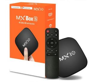 Медиаплеер (ТВ-приставка, смарт приставка) MX10, Android Smart TV Box Поддержка 4K, 2.4 Wifi 1/ 8GB