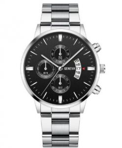 Купить Geneva кварцевые мужские часы с браслетом