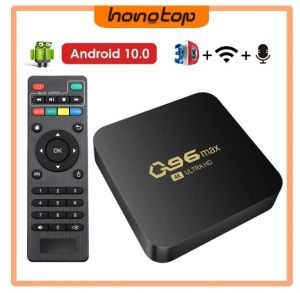 Медиаплеер (ТВ-приставка, смарт приставка) HONGTOP Q96 MAX Android 10 Smart TV Box Поддержка 4K H.265 2.4G&5.8G Wifi 1/ 8GB