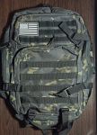 Армійський тактичний рюкзак, камуфляж        