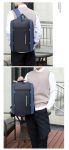 Робочий рюкзак для поїздок, бізнес-сумка для ноутбука з декількома кишенями