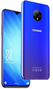 Купить в Киеве DOOGEE X95 Pro, 6,52' HD IPS экран, DUAL SIM, 4 ядерный процессор, оперативная память 4GB, ROM 32Gb, Android 10.0
