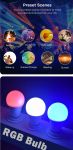 Smart RGB світлодіодна Лампа 16 кольорів Пульт ДК 