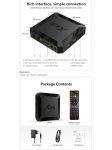 X96Q 4K Android10 Smart TV Box 1/8GB